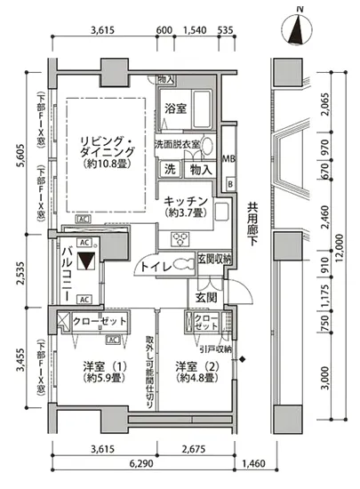 東雲キャナルコートCODAN 19-604