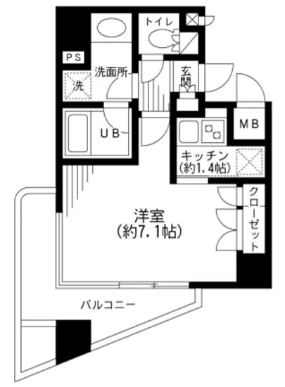 KDXレジデンス日本橋箱崎 501