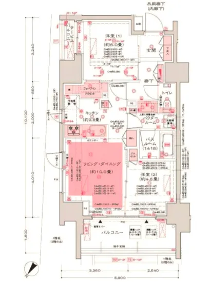 ディームス大井町 1103