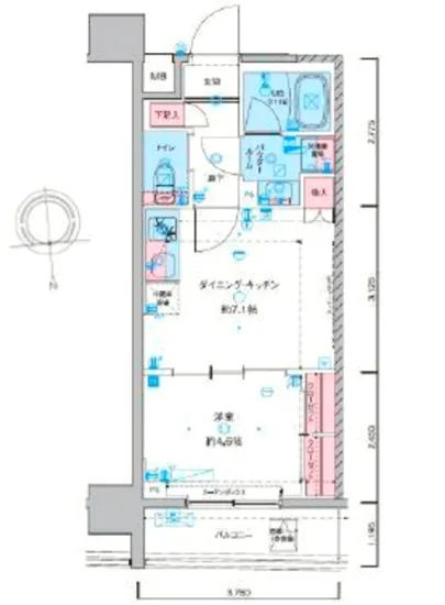 ジェノヴィア東神田グリーンヴェール 403