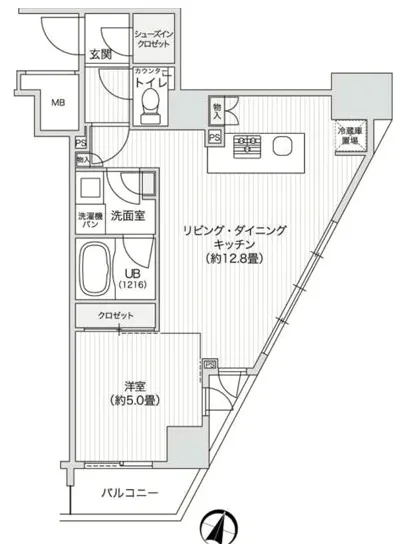 レジディア笹塚2 1108