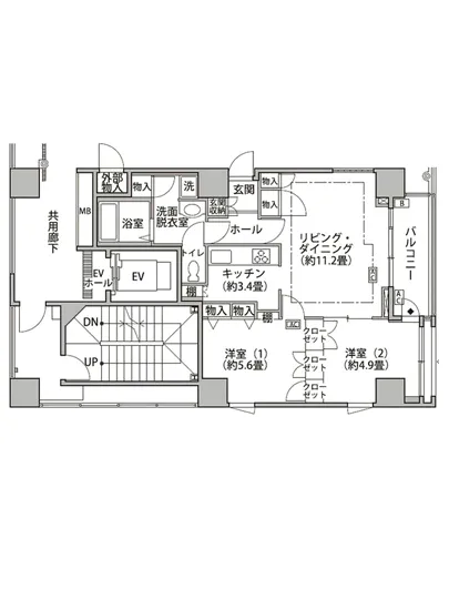 東雲キャナルコートCODAN 18-412