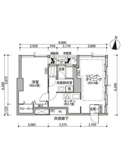 東雲キャナルコートCODAN 11-1115