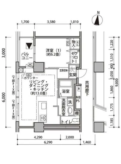 東雲キャナルコートCODAN 19-902