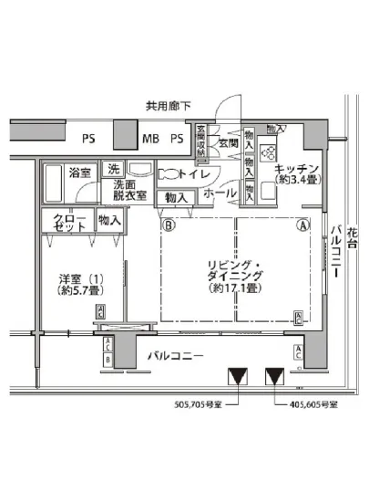 東雲キャナルコートCODAN 17-605