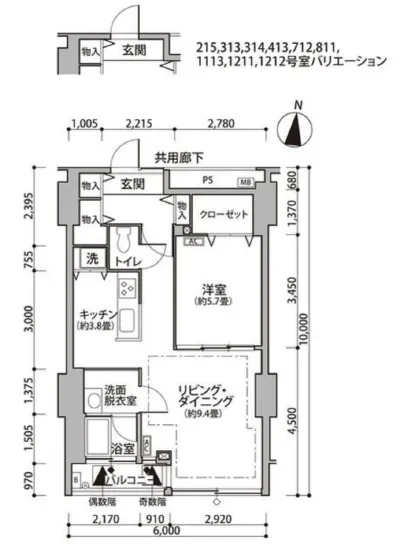 東雲キャナルコートCODAN 11-314