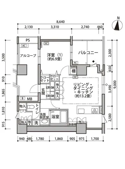 東雲キャナルコートCODAN 19-711