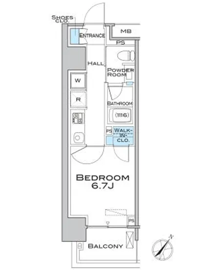 MFPRコート武蔵小山 601