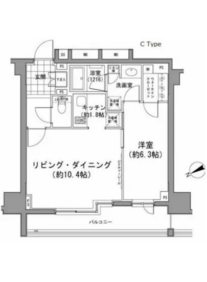 パークハビオ八丁堀 503