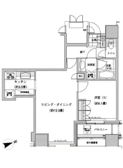 ウエストパークタワー池袋 1410