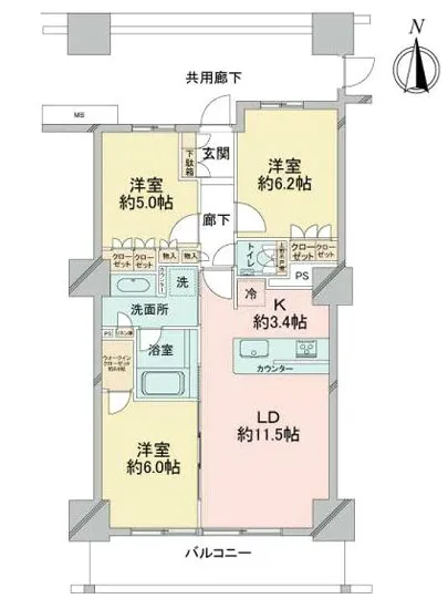 プライムパークス品川シーサイドザ・タワー 7F