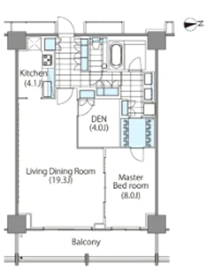 コンフォリア新宿イーストサイドタワー 2222