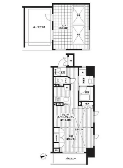 レジディア新御徒町 1504