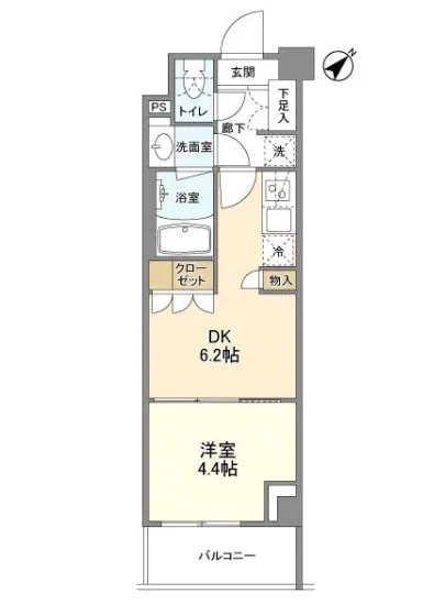 バウスフラッツ品川大井町 206