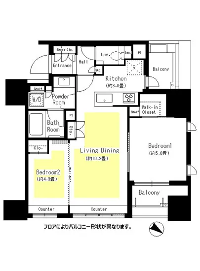 フレンシア築地 404