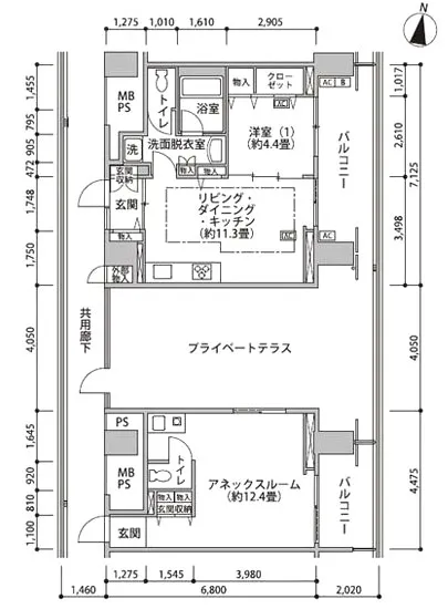 東雲キャナルコートCODAN 17-1111