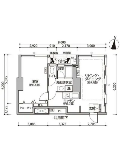 東雲キャナルコートCODAN 11-415