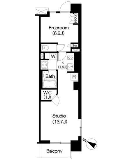 ブリリアイスト三軒茶屋 B-412