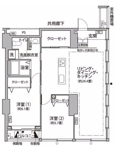 東雲キャナルコートCODAN 11-914