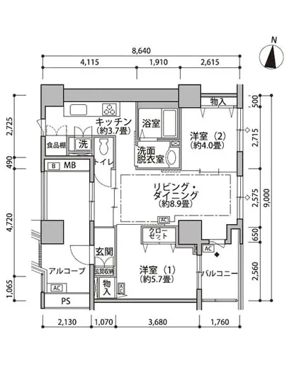 東雲キャナルコートCODAN 19-708