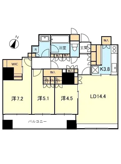 パークホームズ千代田淡路町 6F