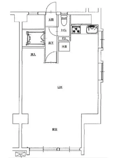 ツイン一の橋　2号棟 7F