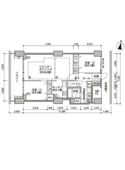 東雲キャナルコートCODAN 16-702