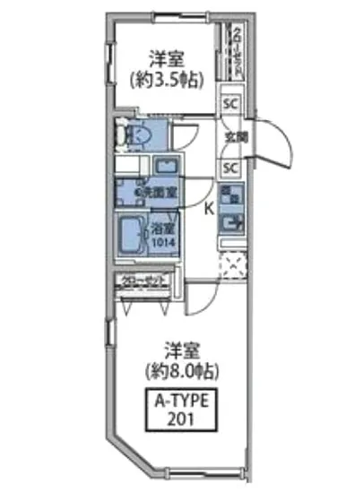 ルネサンスコート中目黒 301