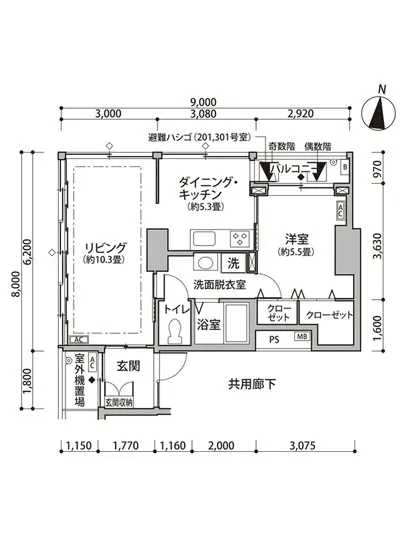 東雲キャナルコートCODAN 11-201