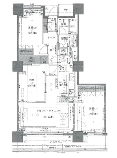 ウェルタワー深川 21F