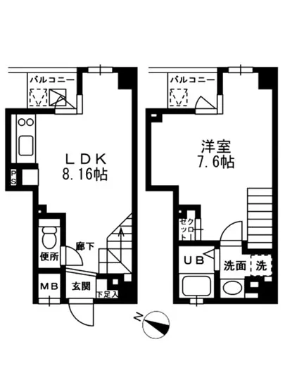 レジディア三越前 1402