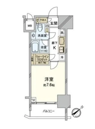 パークリュクス白金高輪 3F