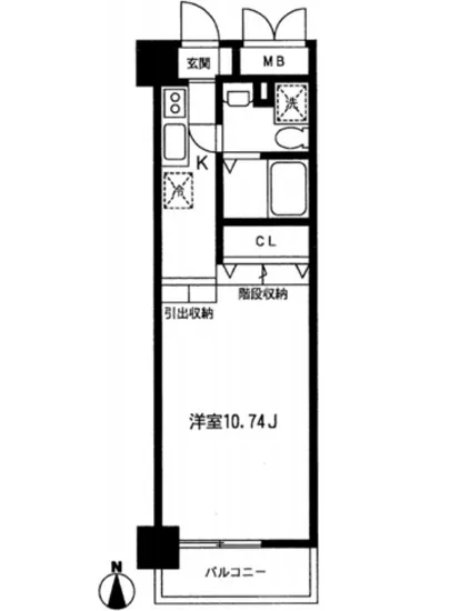 レジディア上野御徒町 1105