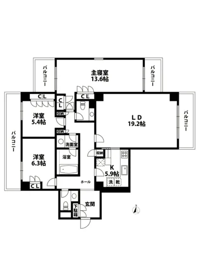 駒沢ガーデンハウス A-401