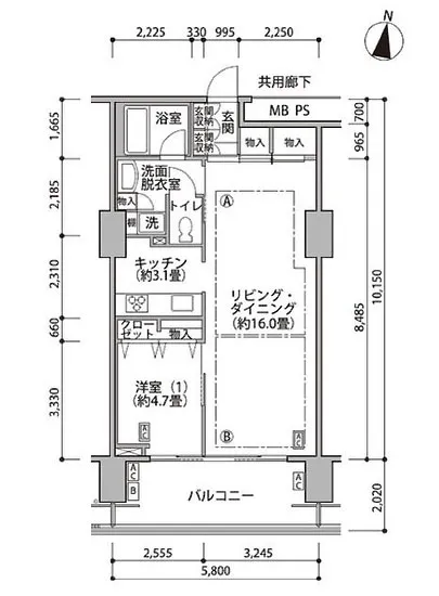 東雲キャナルコートCODAN 17-1119