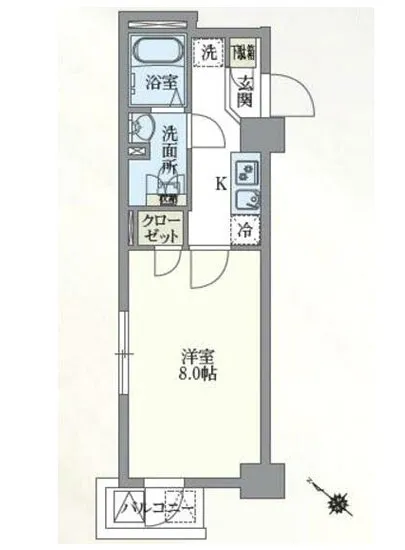 グランパセオ新宿河田町 503