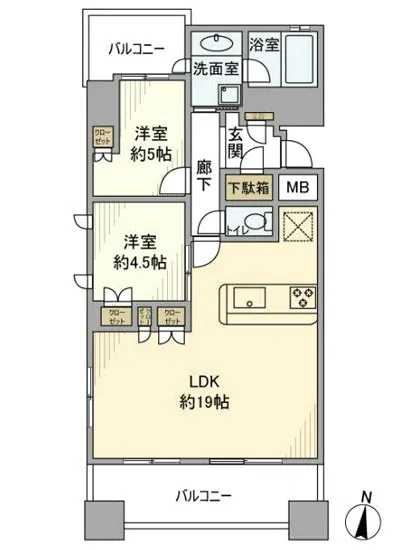 リビオ文京関口シティクロス 4F