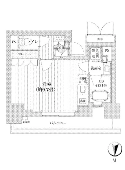 ライオンズフォーシア清澄白河 1105