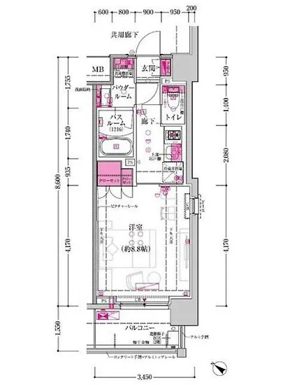 ザ・レジデンス赤坂檜町 416