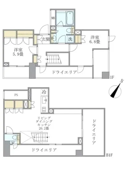 ブリリアイスト代々木上原 107