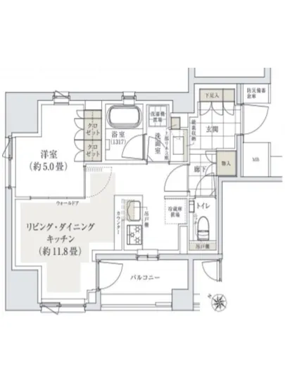 レフィール日本橋馬喰町 3F