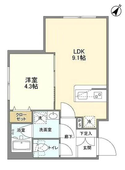 ウェルスクエアイズム大塚 201