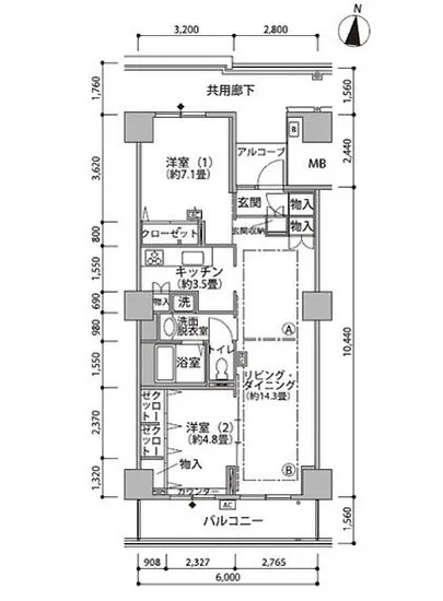 東雲キャナルコートCODAN 21-1207