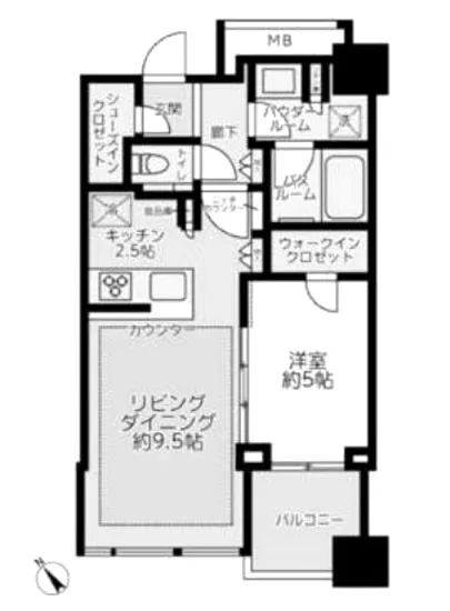 シティタワー武蔵小山 T-21F