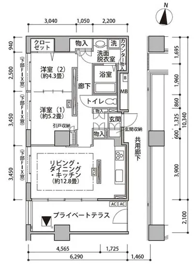 東雲キャナルコートCODAN 19-805