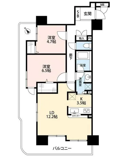 東急ドエルアルス目黒不動前 14F