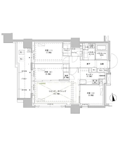 パークスフィア牛込神楽坂 203