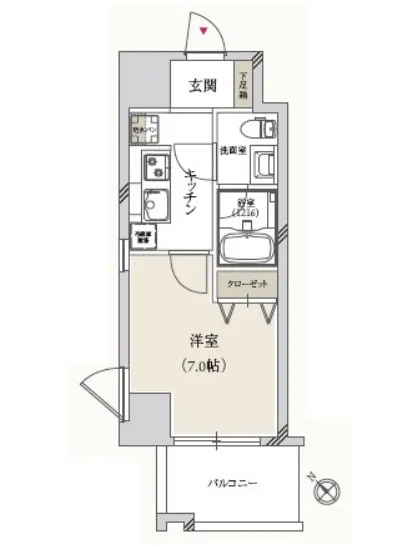 プライマル月島 401