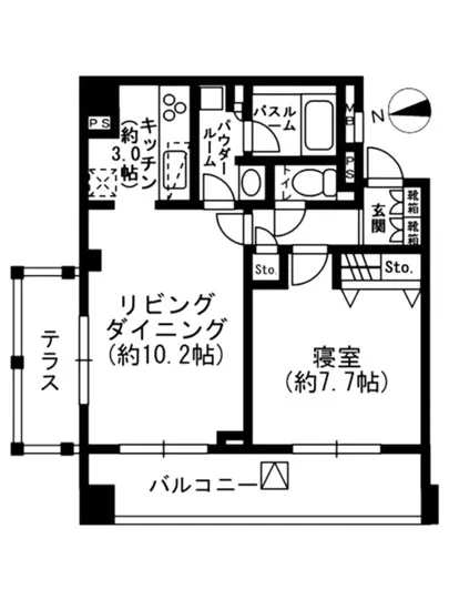 レジディア四谷三丁目 1002