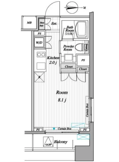 レジディア錦糸町2 410